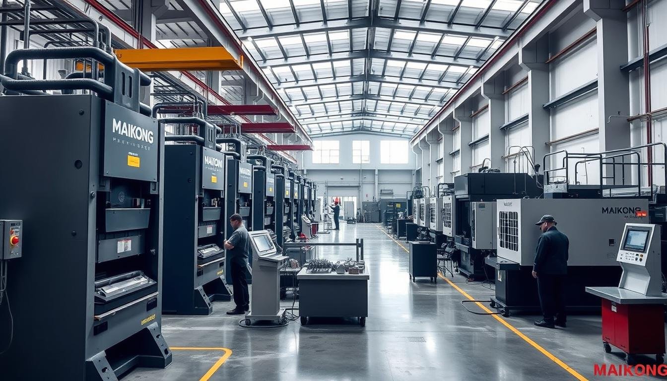 MAIKONG's state-of-the-art aluminum forging facility