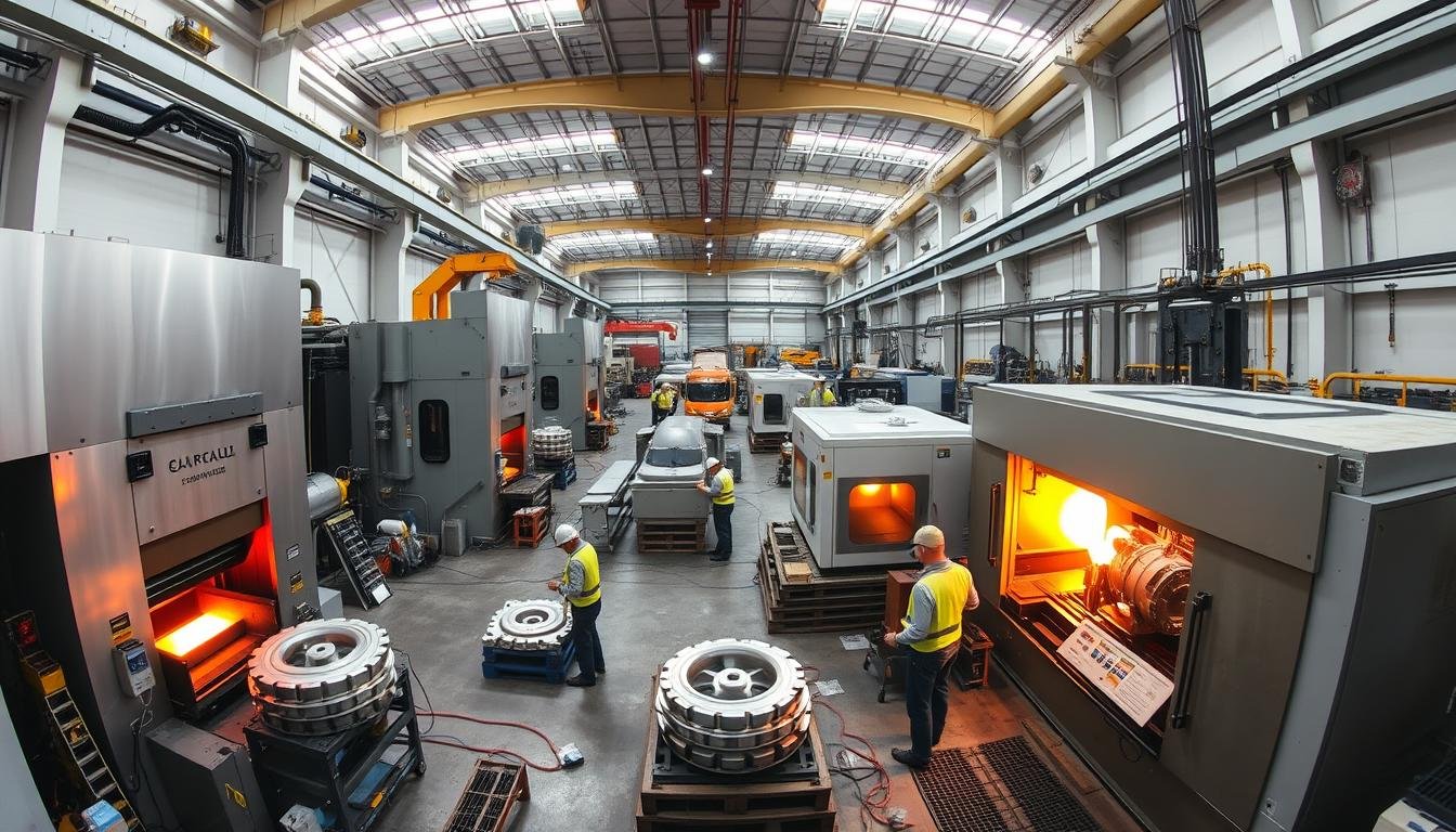 MAIKONG's state-of-the-art forging facility