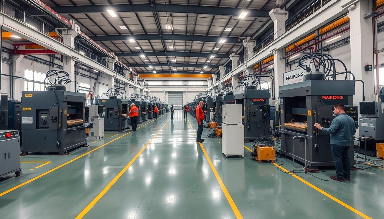 MAIKONG's state-of-the-art forging press manufacturing facility in GD, SZ