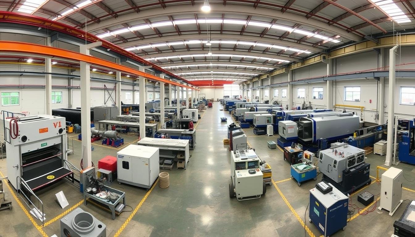 MAIKONG's state-of-the-art hot forging aluminum manufacturing facility