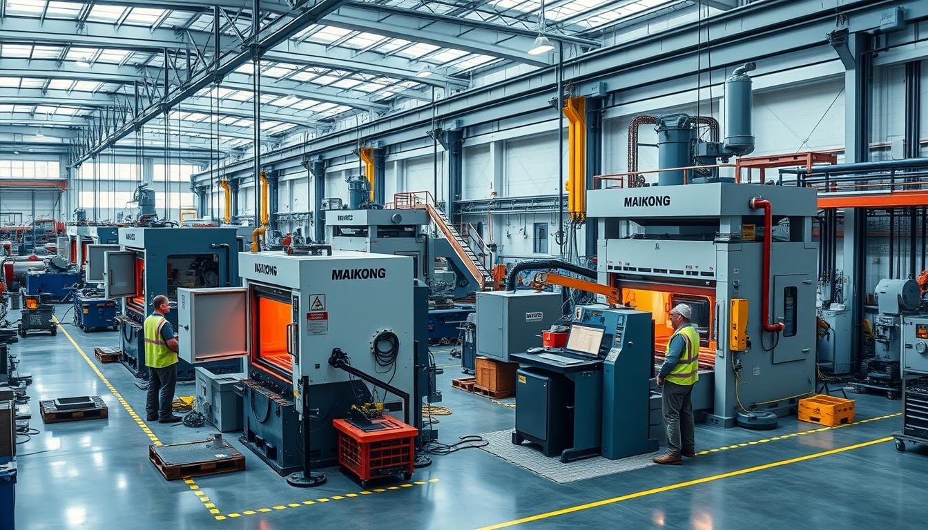 MAIKONG's state-of-the-art steel forging facility