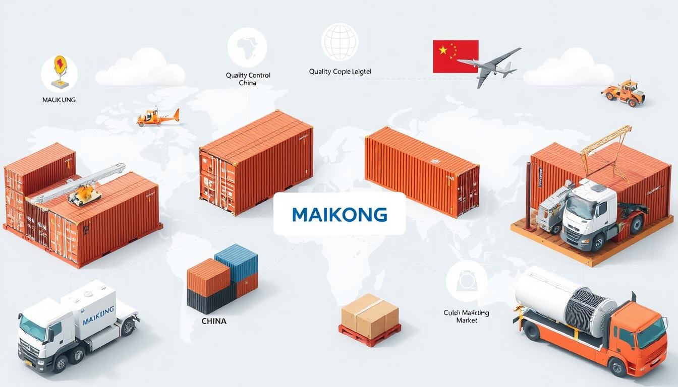 MAIKONG's supply chain and logistics operations for global aluminum forging distribution