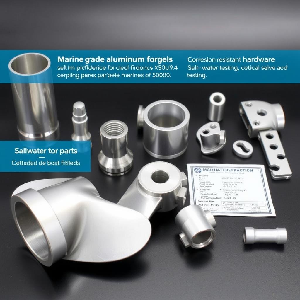 Marine aluminum forgings by MAIKONG