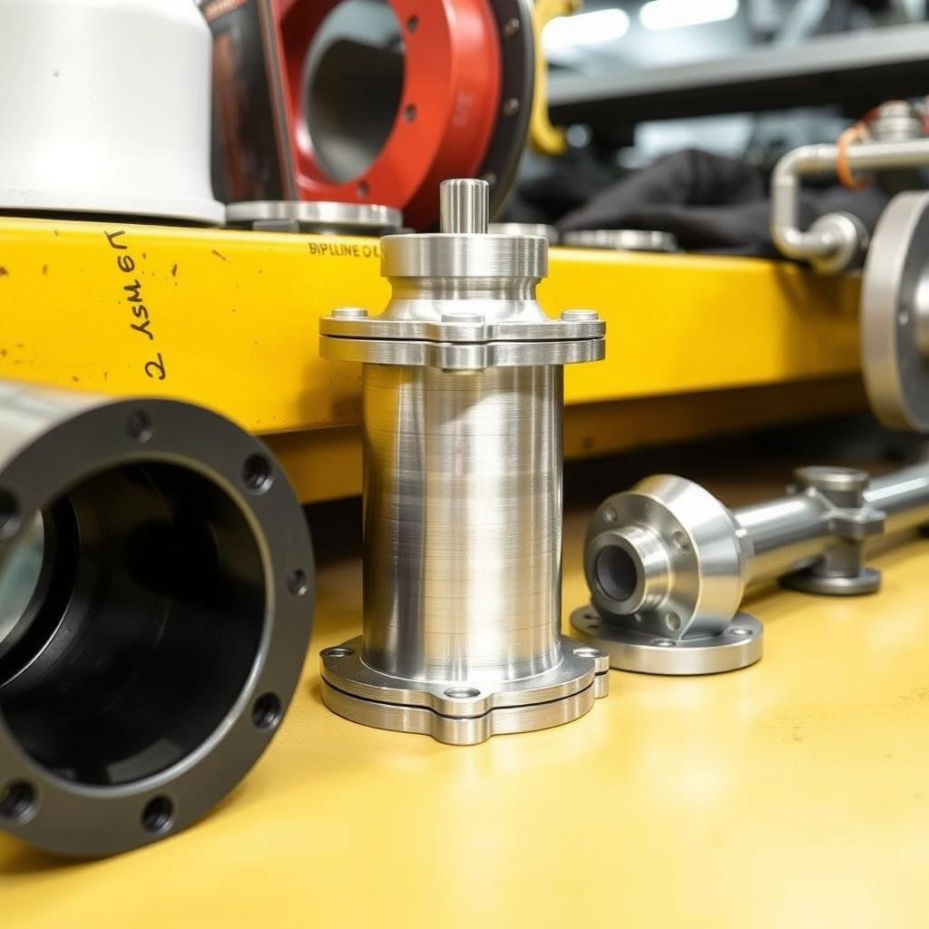 Marine industry parts produced with MAIKONG aluminum forge process