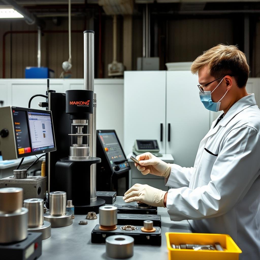 Material selection and testing at MAIKONG's laboratory