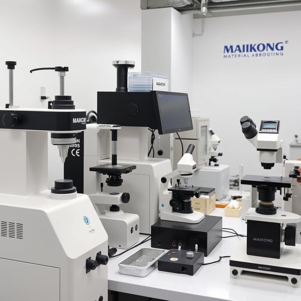 Material selection and testing in MAIKONG's metallurgical laboratory