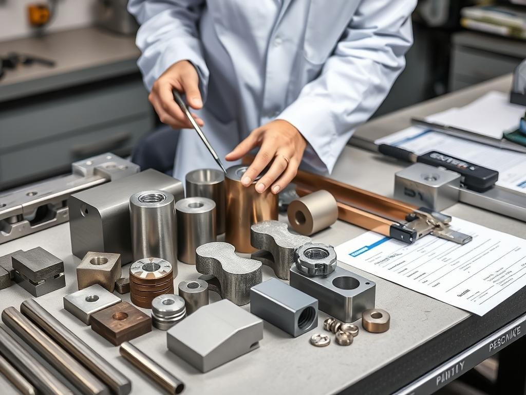 Material selection for billet machining