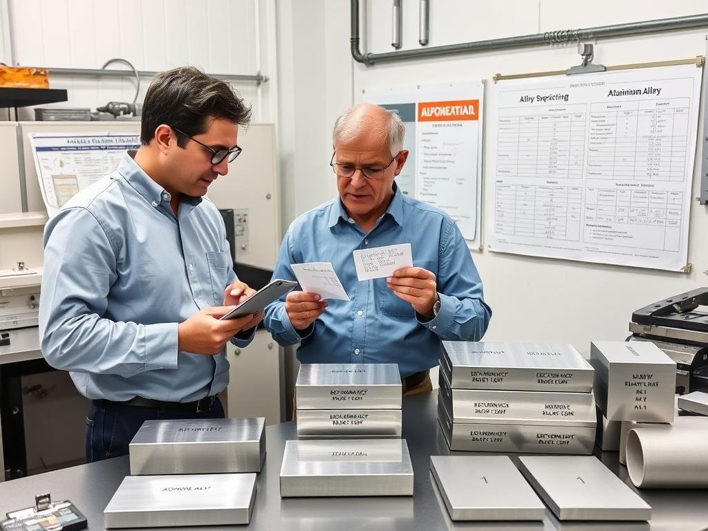 Material selection process for Quality Aluminum Forge LLC components at MAIKONG