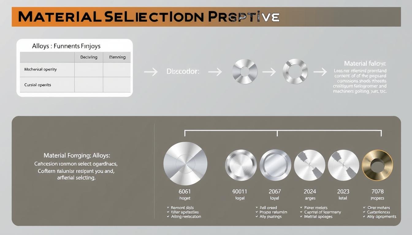 Material selection process for aluminum forging alloys Material selection process for aluminum forging alloys