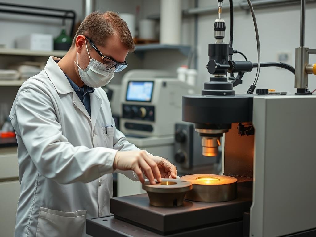 Material testing for forge tooling components