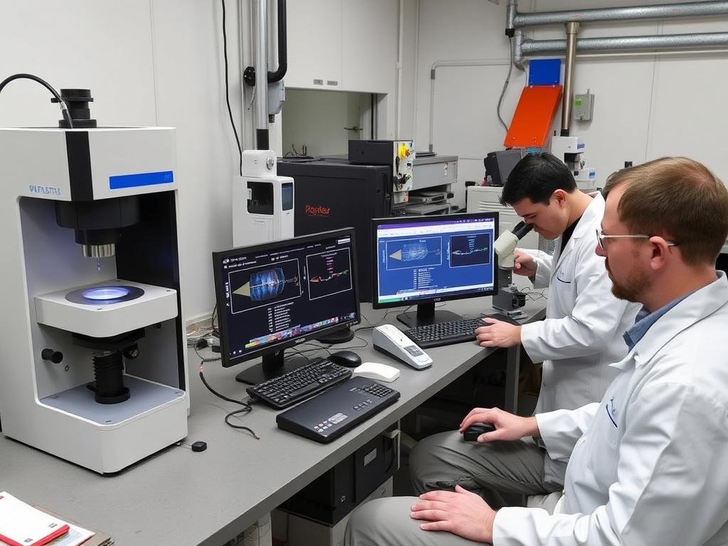 Material testing laboratory for Forge Tooling Drives components