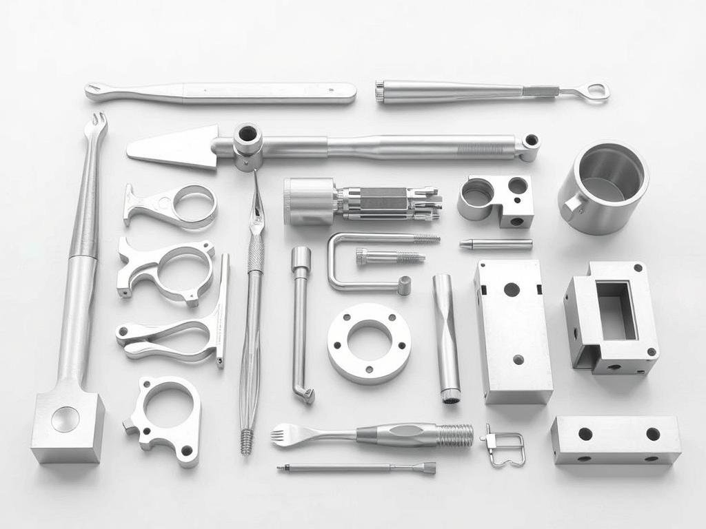 Medical device aluminum components with ISO 9001 quality control Medical device aluminum components with ISO 9001 quality control