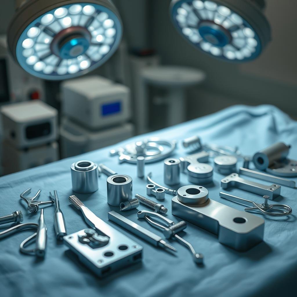 Medical device aluminum components