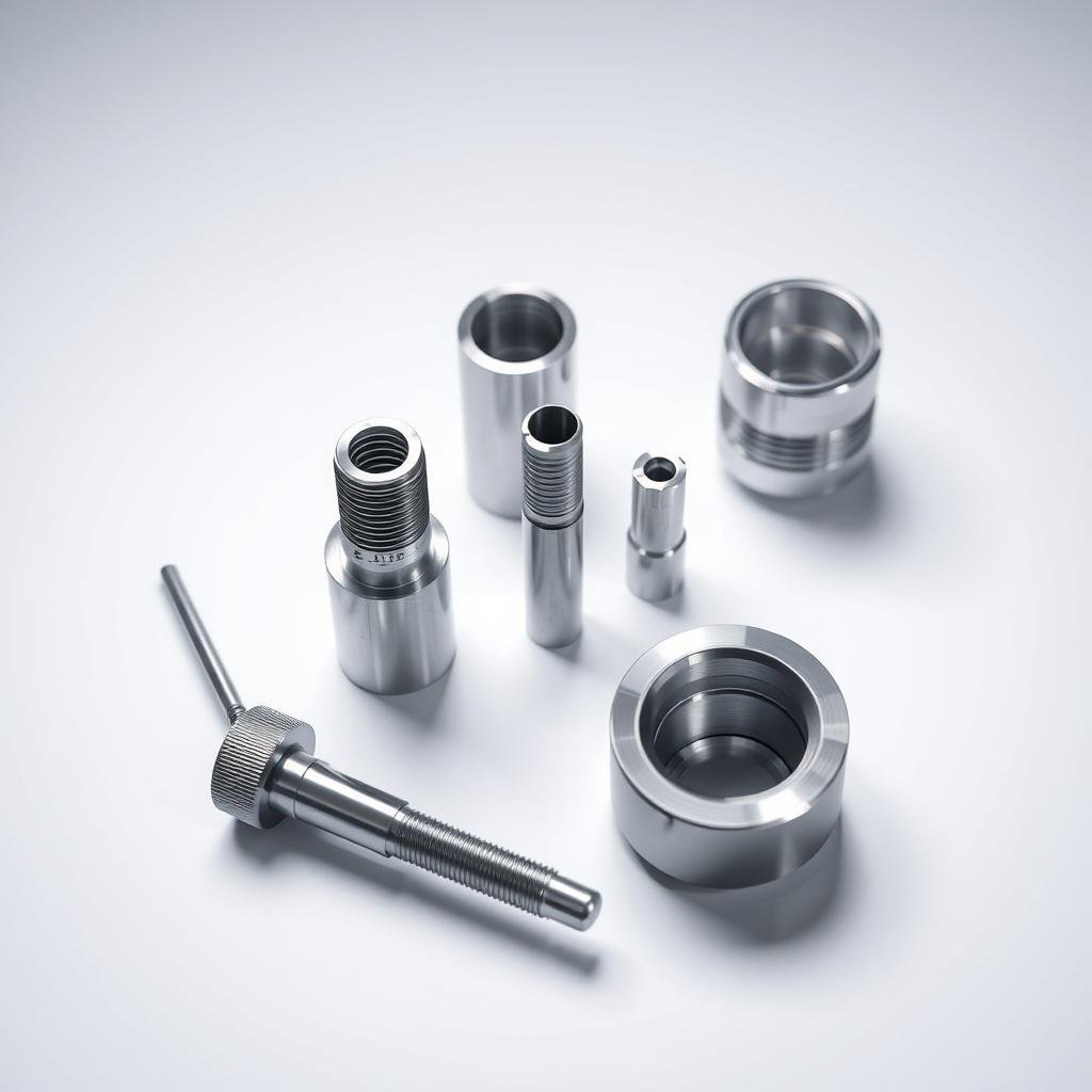 Medical device components machined from billet materials