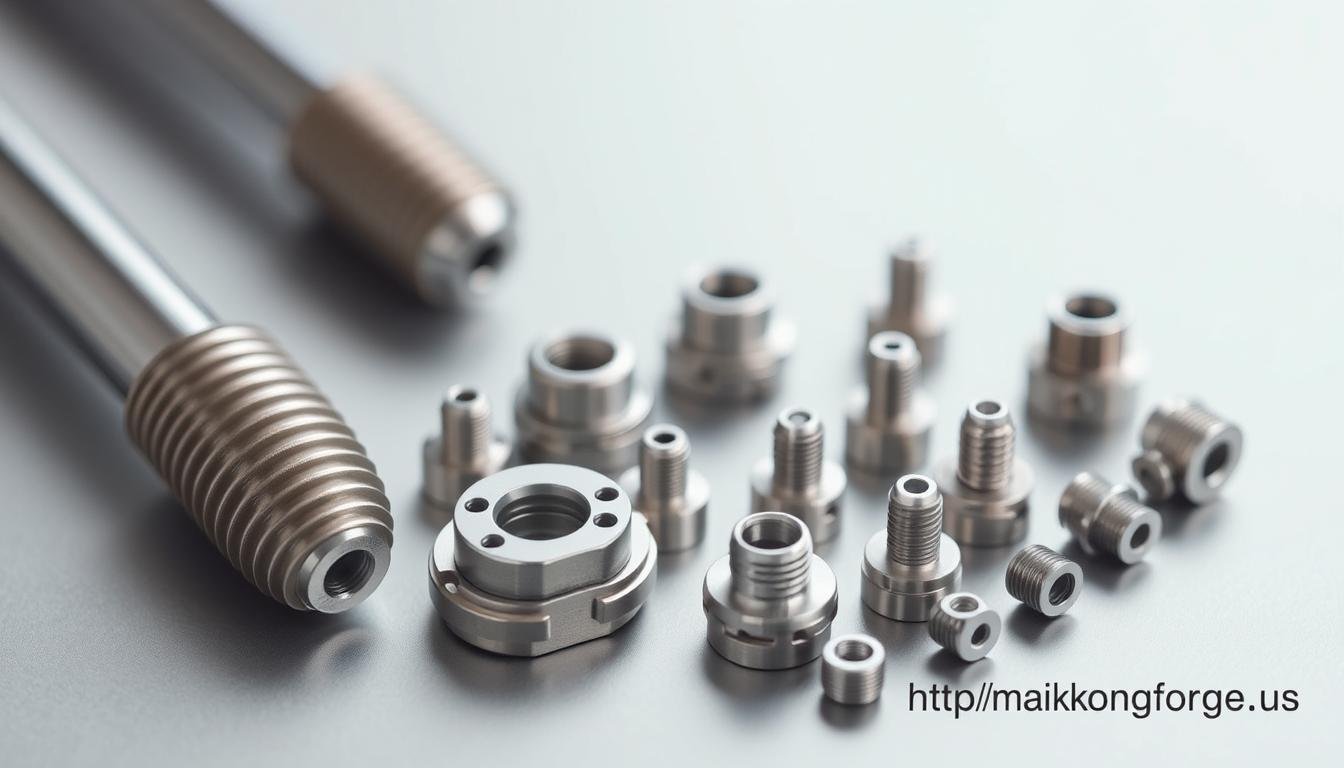 Medical device components produced using precision forging processes