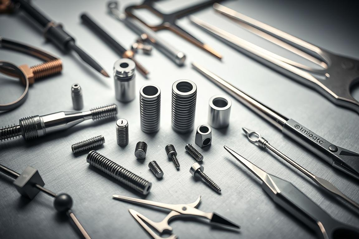 Medical device forged components including implants and surgical instruments