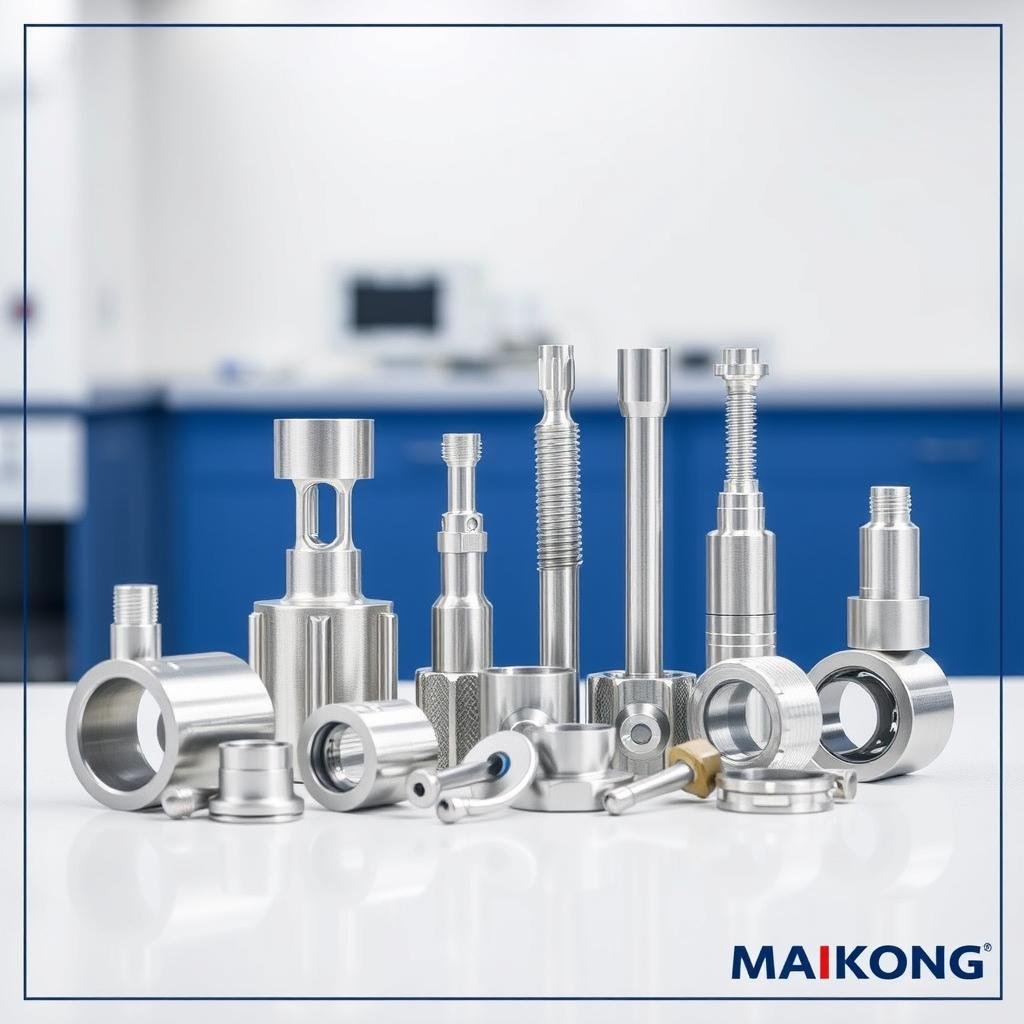 Medical equipment aluminum forged parts manufactured by MAIKONG