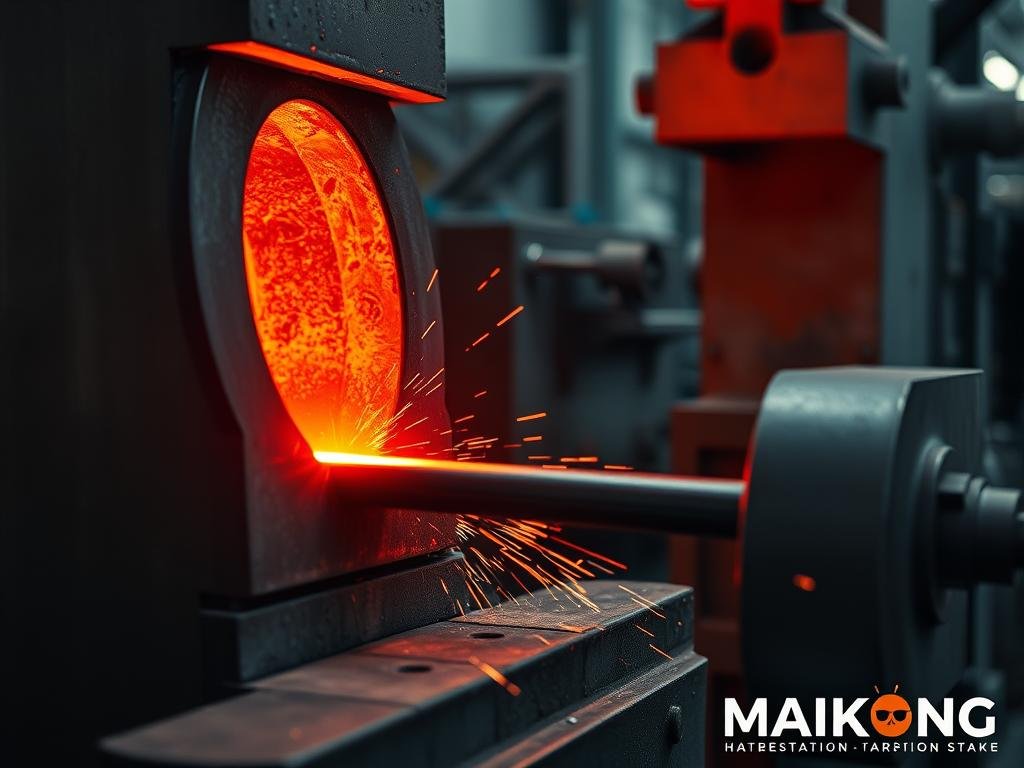 Metal Forging process at MAIKONG