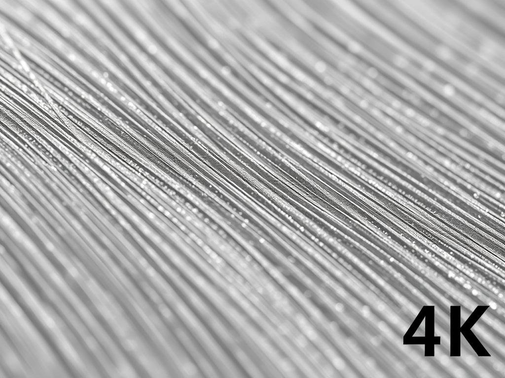 Microscopic view of grain structure in forged aluminum showing directional alignment Microscopic view of grain structure in forged aluminum showing directional alignment