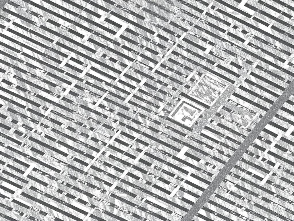 Microstructure of 7050 aluminum forgings showing grain alignment