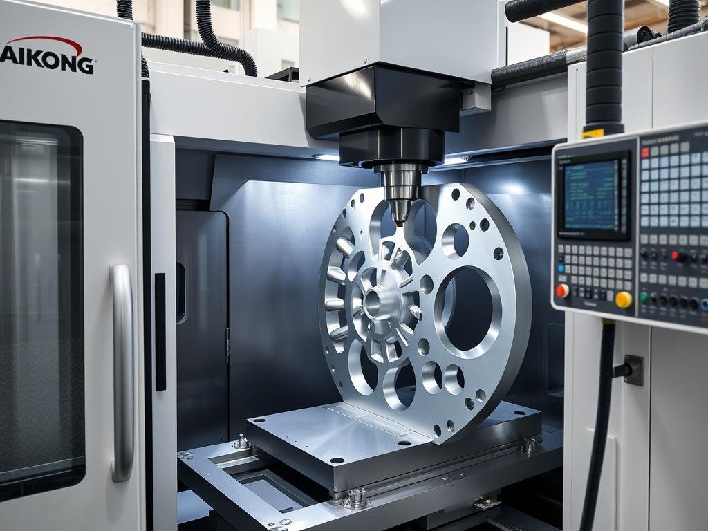 Multi-axis CNC milling of complex aluminum forged parts Multi-axis CNC milling of complex aluminum forged parts