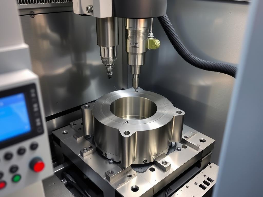 Multi-axis CNC milling of complex forge tooling component