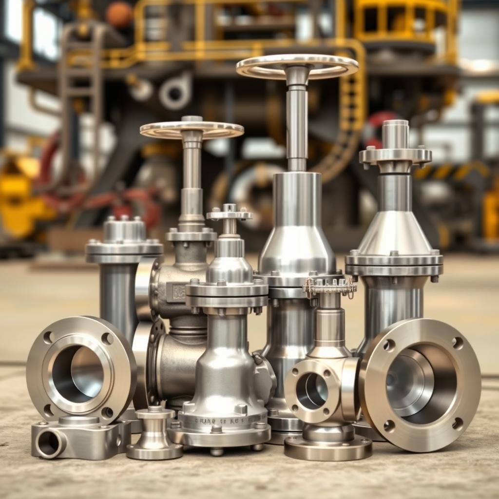 Oil and gas applications for aluminum forgings