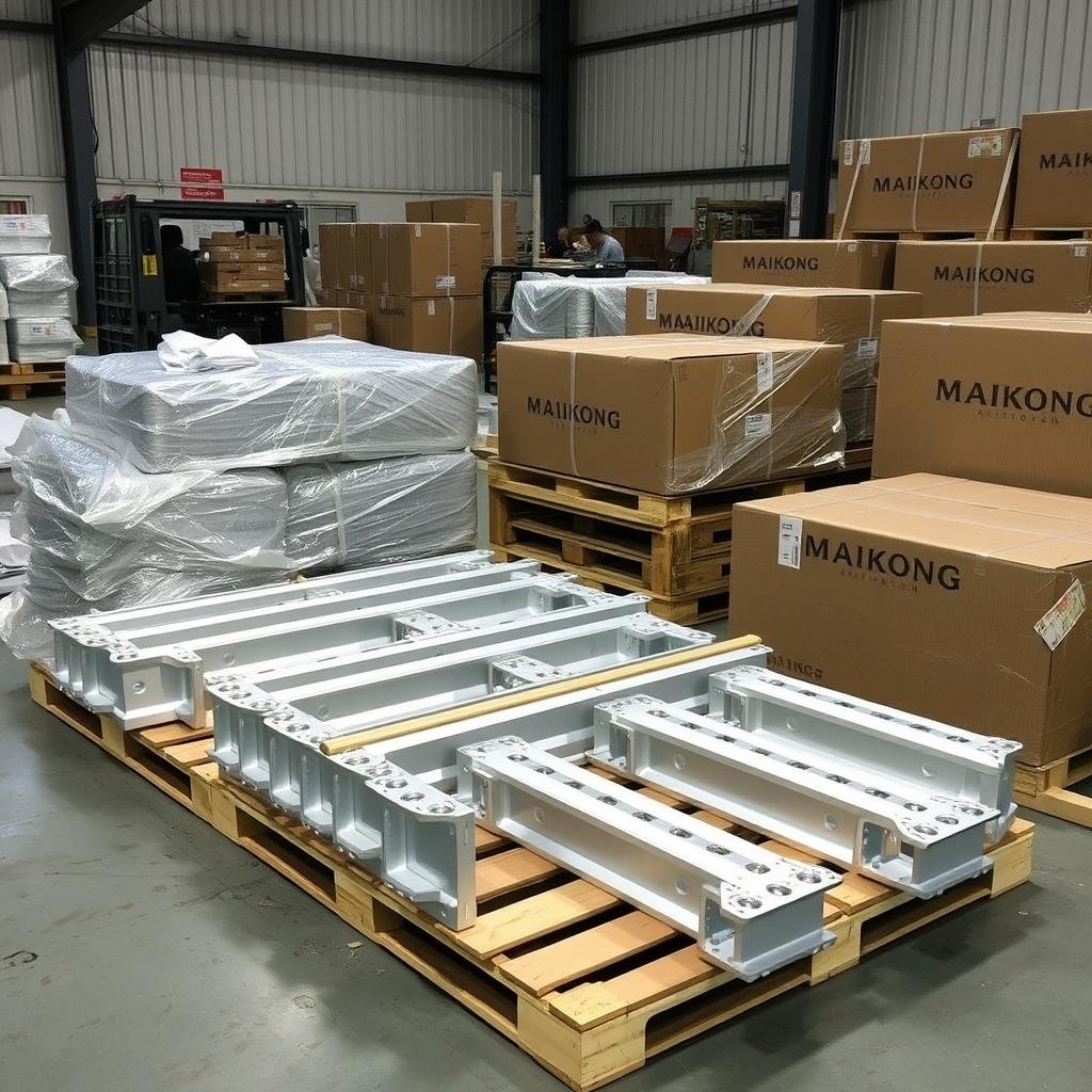 Packaging and shipping of certified aluminum components Packaging and shipping of certified aluminum components