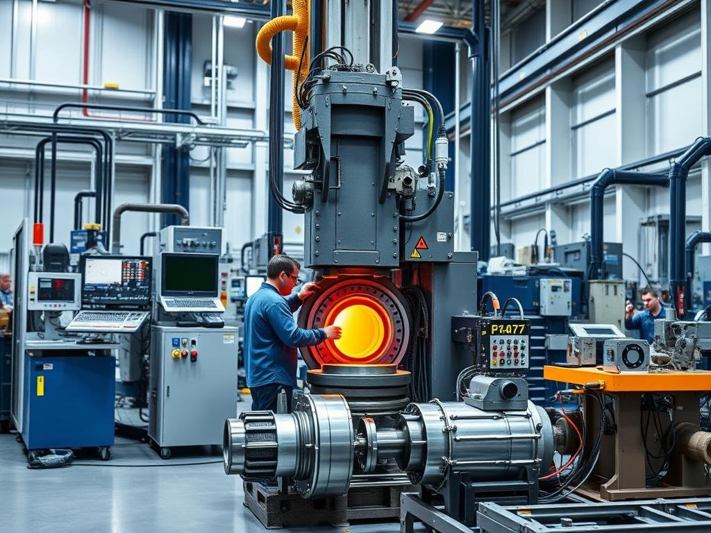 Precision Metal Forge equipment with quality control systems