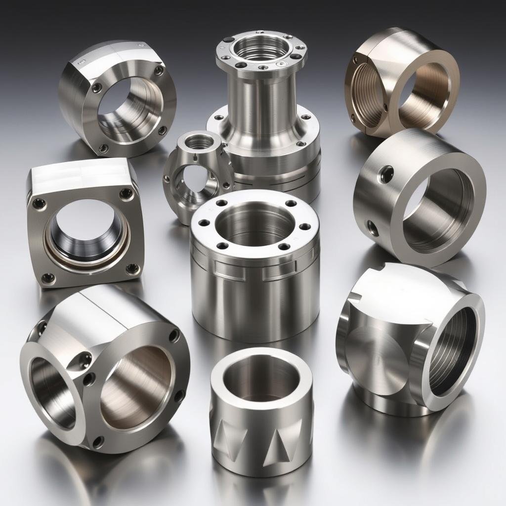 Precision aerospace components manufactured through billet machining Precision aerospace components manufactured through billet machining