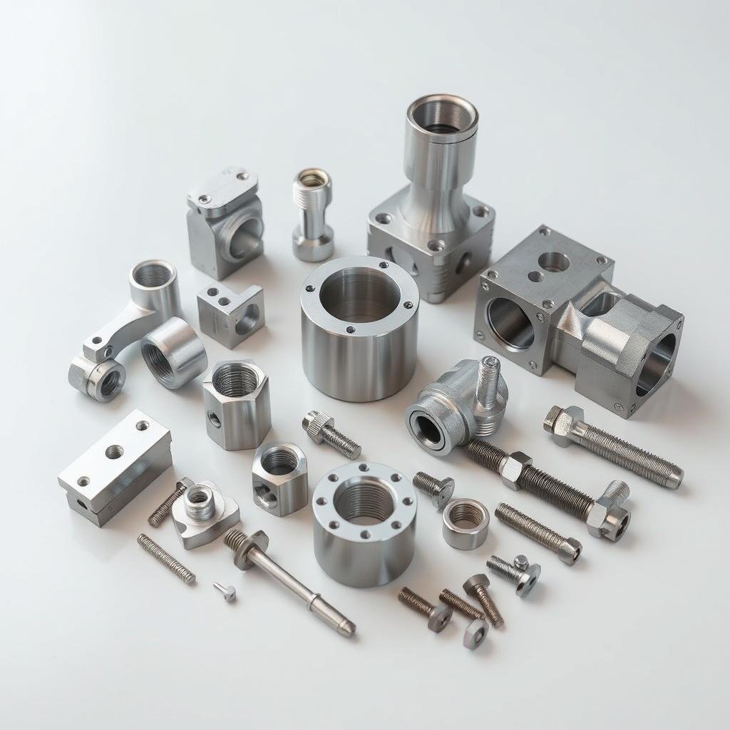 Precision aluminum forged aerospace components