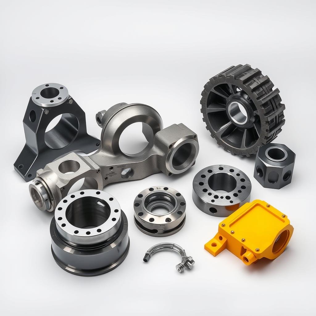 Precision forged aerospace components