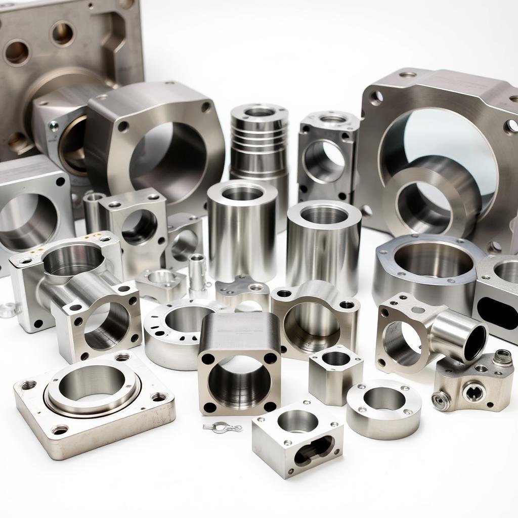 Precision-forged aluminum components manufactured using sustainable forging procedures