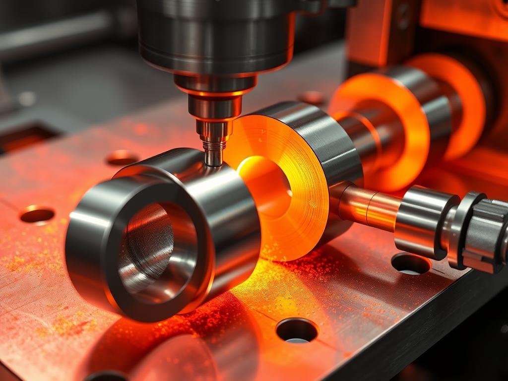 Precision forging producing near-net-shape components