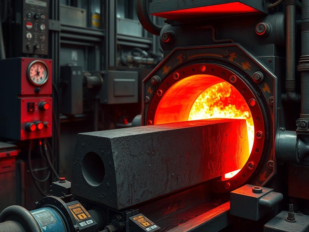 Precision heating of steel billets for the forging process