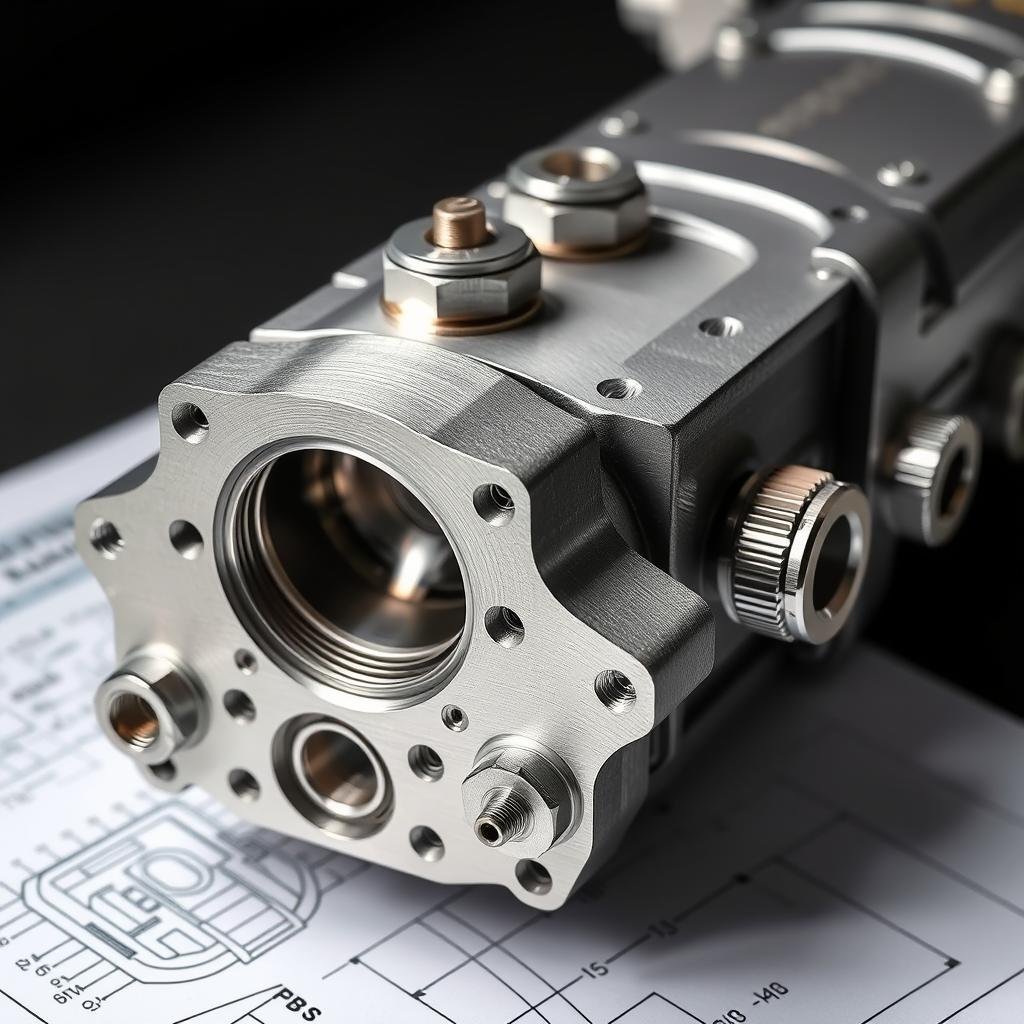 Precision hydraulic manifold for aerospace application