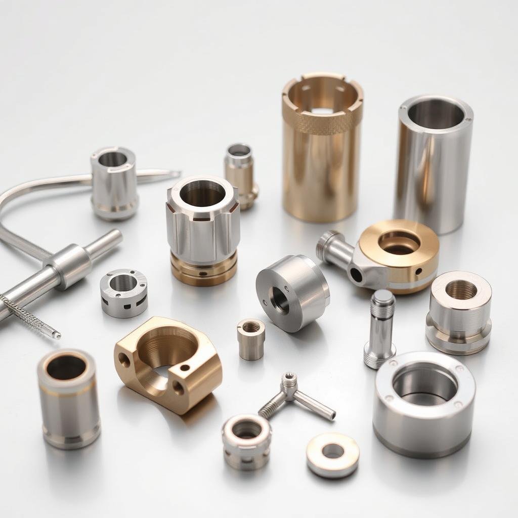 Precision medical device components manufactured through billet machining