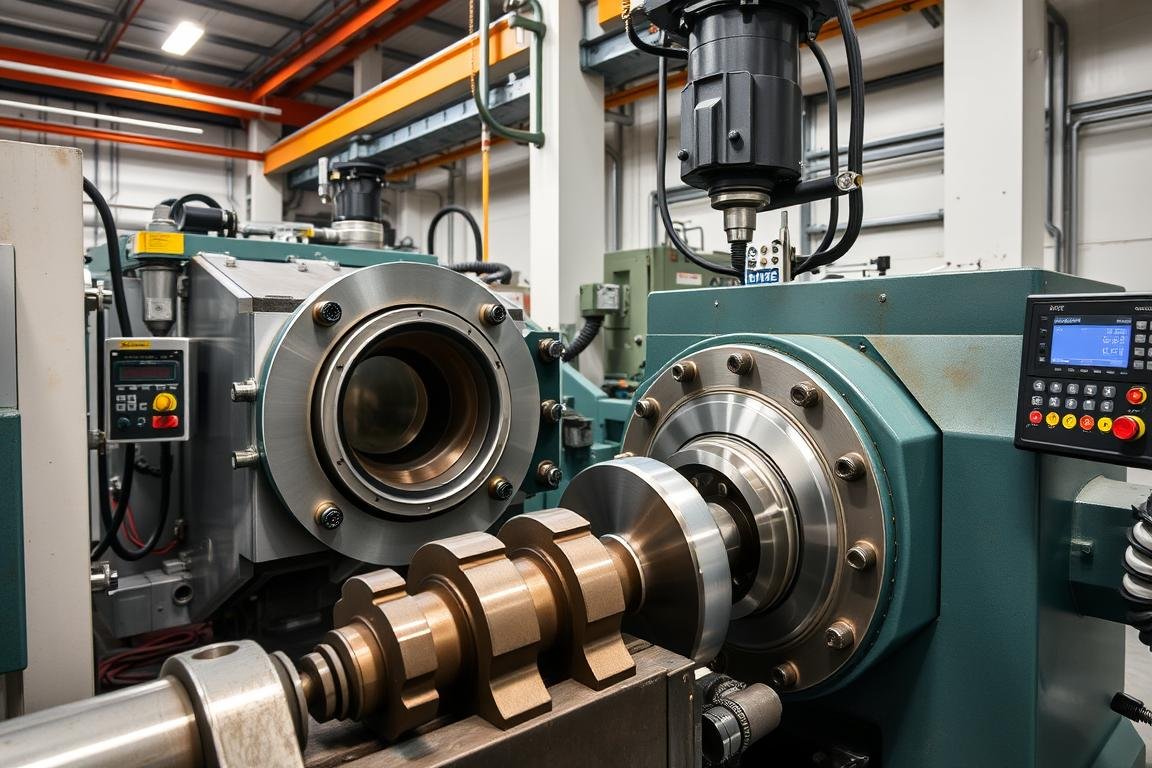 Precision steel forging process for high-tolerance components