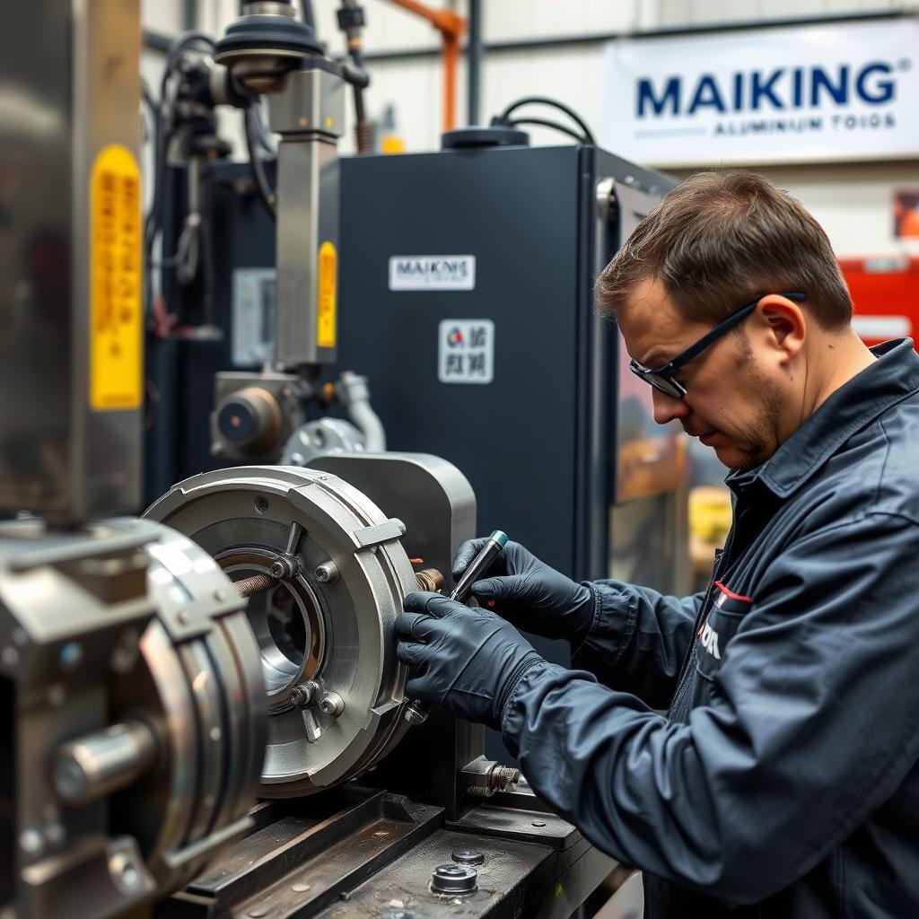 Precision tooling design and maintenance at MAIKONG aluminum forging facility