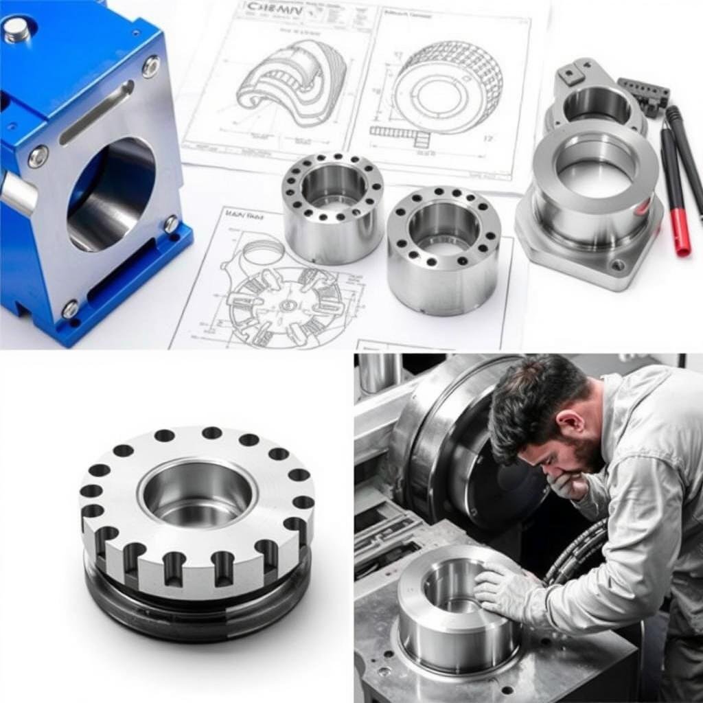 Precision tooling design for hot forging aluminum components
