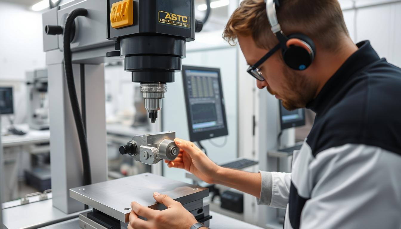 Quality control inspection at MAIKONG metal forge facility