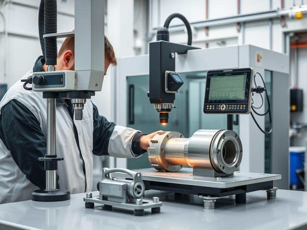 Quality control inspection of aluminum forged components