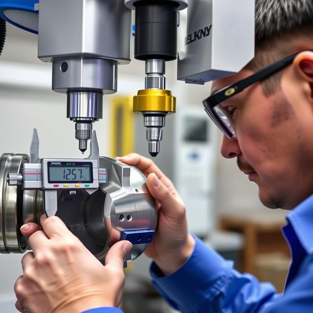 Quality control inspection of aluminum forged components