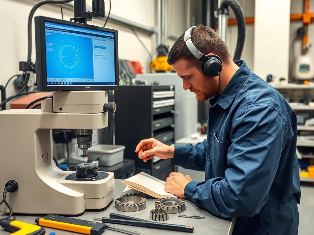 Quality control inspection of forge tooling components