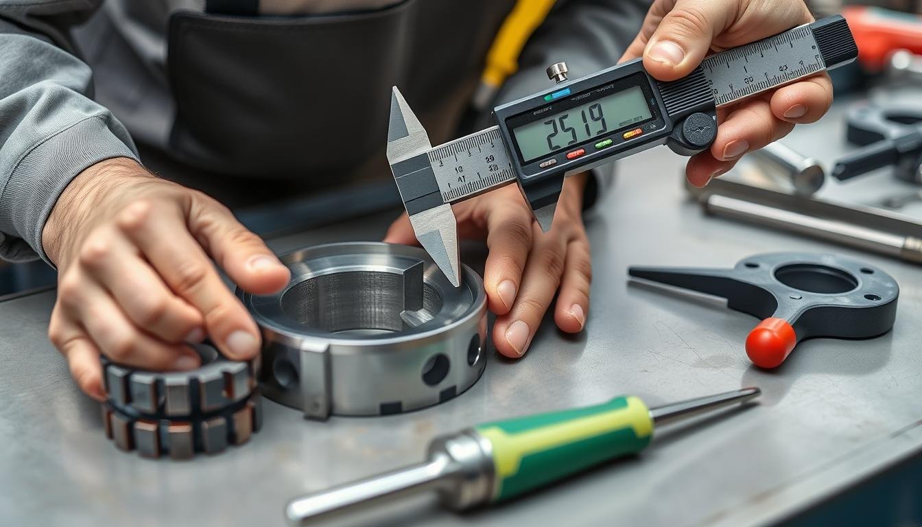 Quality control inspection of forge tooling components at MAIKONG