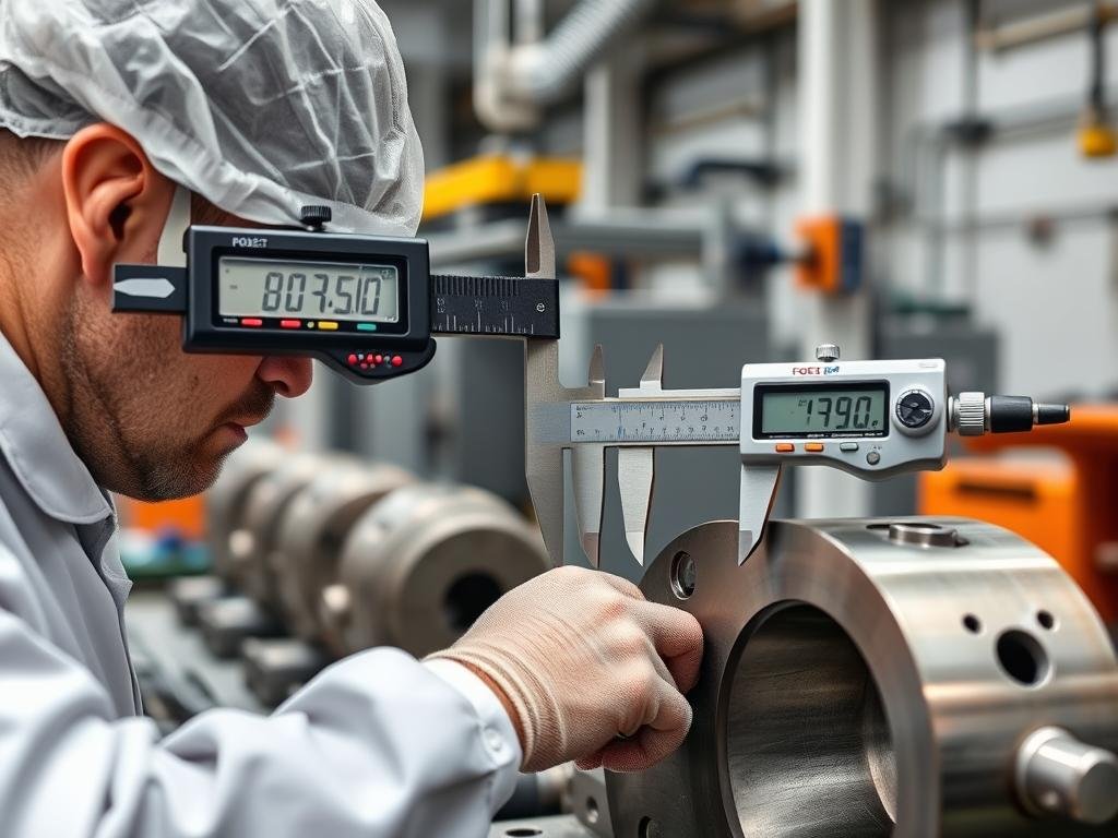 Quality control inspection of forged steel components