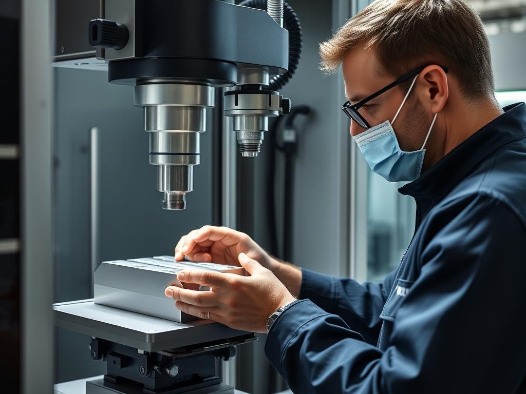 Quality inspection of aluminum forged and machined components at MAIKONG facility