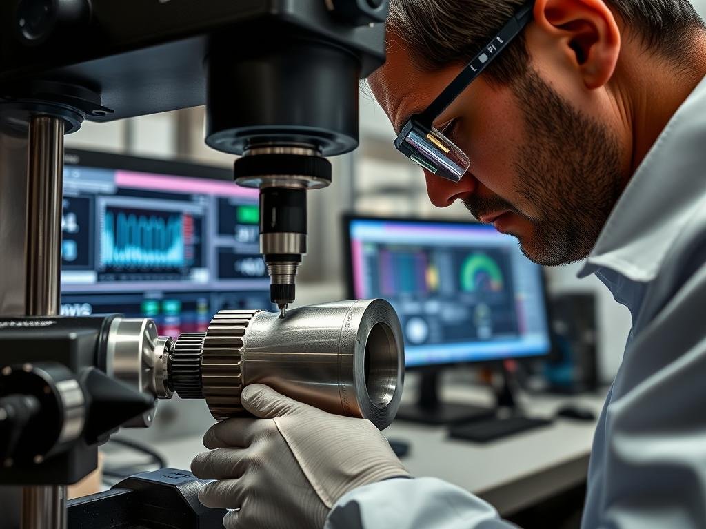 Quality inspection of forged components at MAIKONG facility