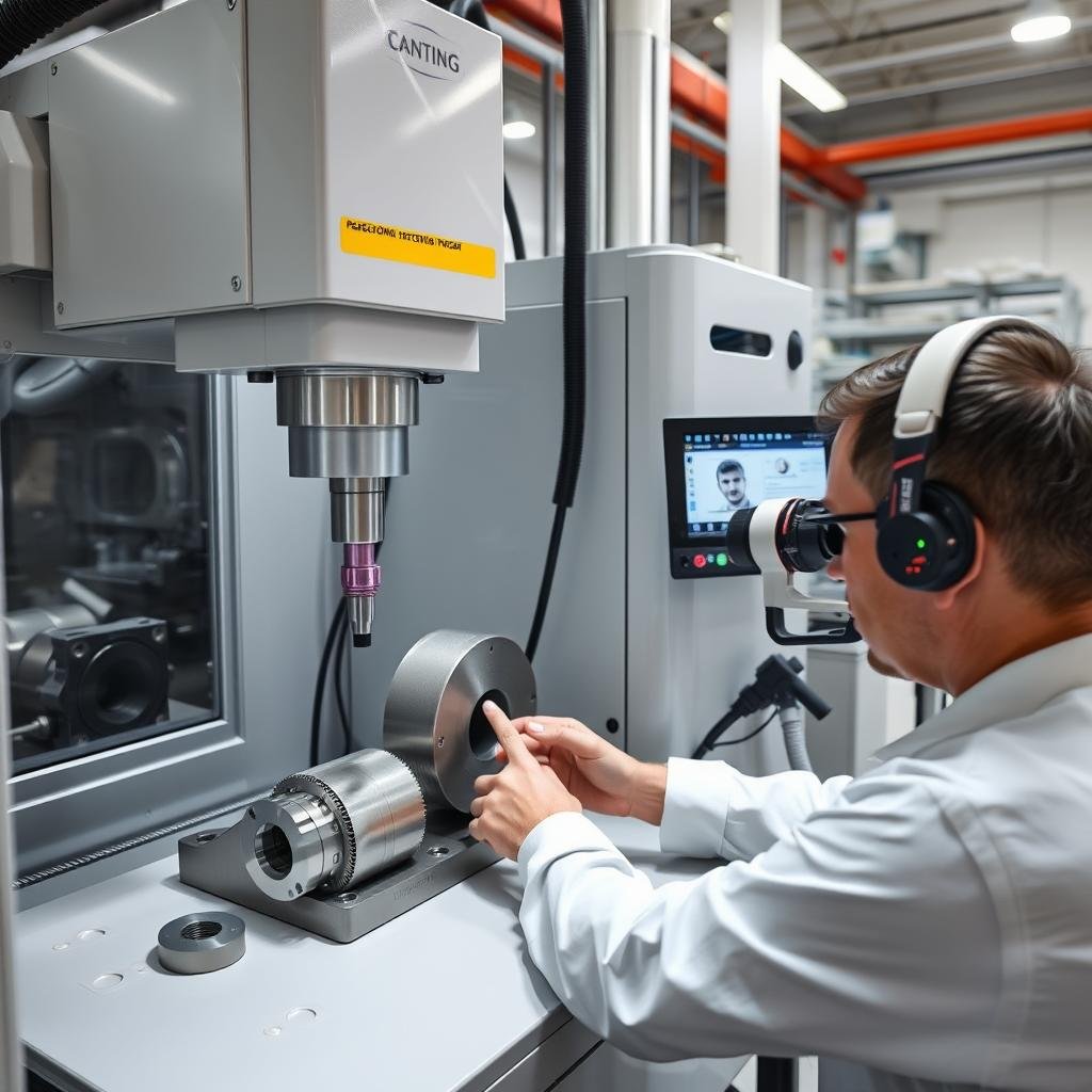 Quality inspection of machined components