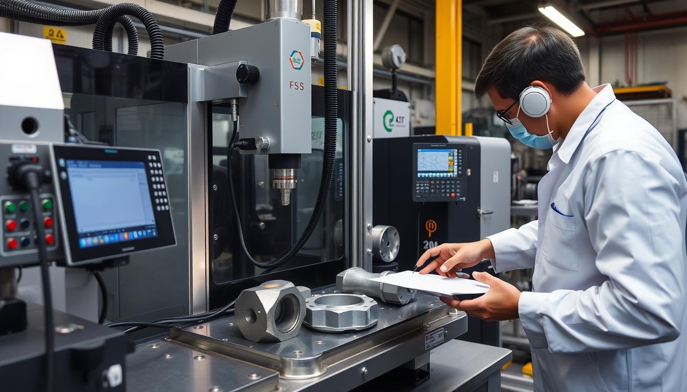 Quality testing of forged aluminum components